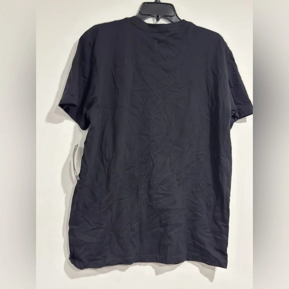 Adidas Golf Black Short Sleeve Cotton T-Shirt Men's L